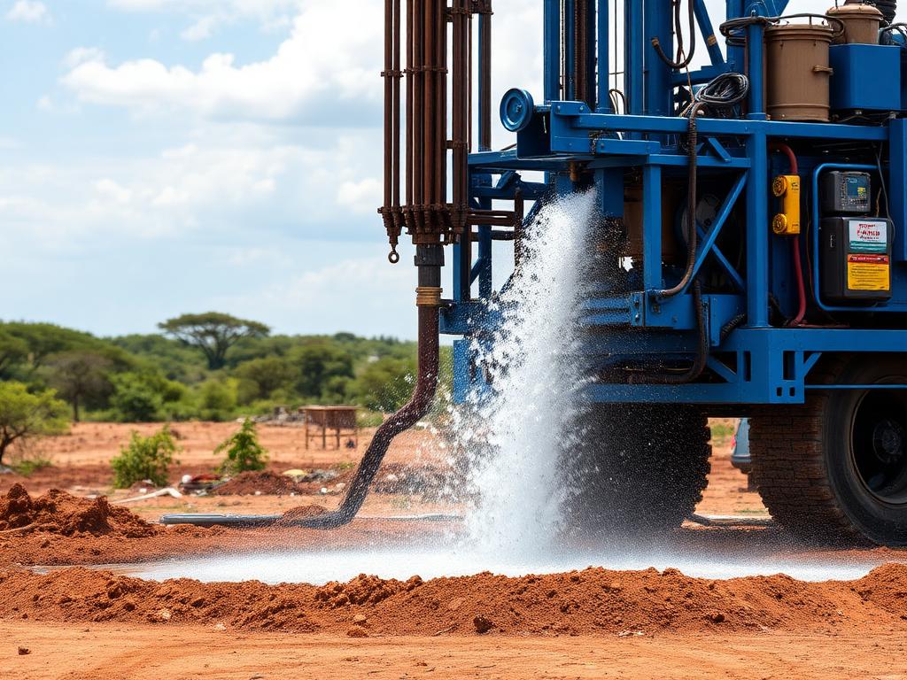 Professional borehole drilling equipment